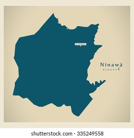 Modern Map - Ninawa IQ