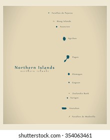 Modern Map - Northern Islands MP