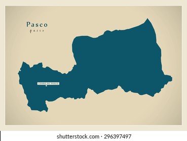 Modern Map - Pasco PE