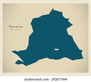 Modern Map - Peravia DO