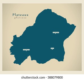 Modern Map - Plateaux CG