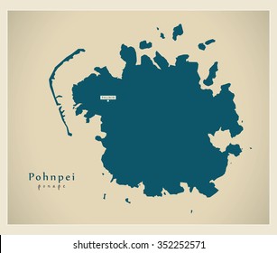 Modern Map - Pohnpei FM