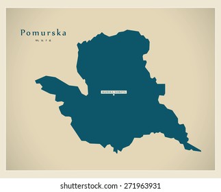 Modern Map - Pomurska SI