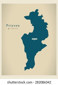 Modern Map - Prizren RS