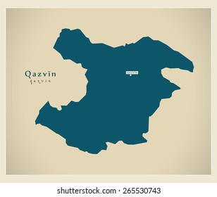 Modern Map - Qazvin IR