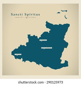Modern Map - Sancti Spiritus CU