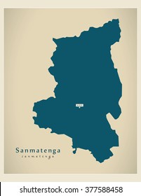Modern Map - Sanmatenga BF