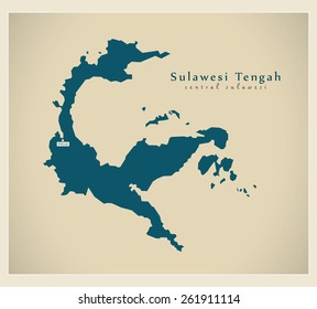 1,399 Sulawesi map Images, Stock Photos & Vectors | Shutterstock