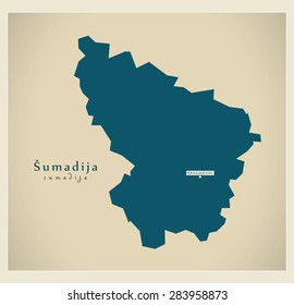Modern Map - Sumadija RS