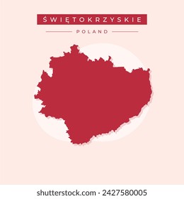 Modern Map - Swietokrzyskie PL