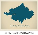 Modern Map - Szabolcs Szatmar Bereg HU