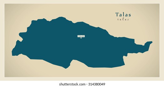 Modern Map - Talas KG