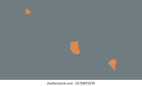 Modern Map of Tokelau with Interactive Features, Flat design Tokelau outline map.