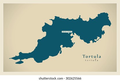 Modern Map - Tortula VG