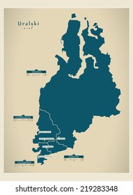 Modern Map - Uralski RU