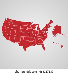 Modern Map - USA