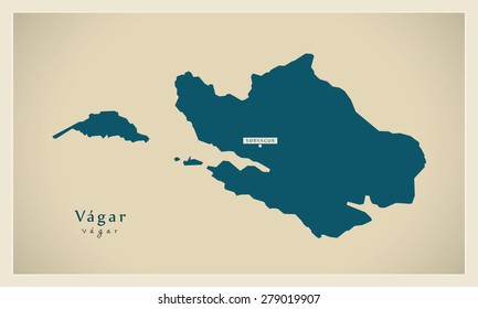Modern Map - Vagar FO