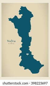 Modern Map - Volta GH