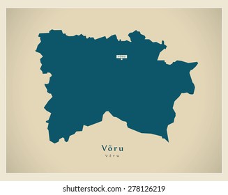 Modern Map - Voru EE