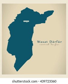 Modern Map - Wasat Darfur SD