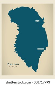 Modern Map - Zanzan CI