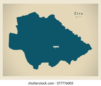 Modern Map - Ziro BF