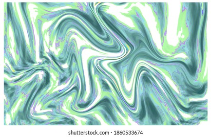 Modern Marble Green Color Background. Premium Vector Illustration