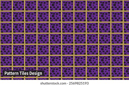 Modern Marble Tiles Design with vector Violet and Black Colour