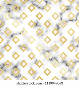 Modern Marble Vector, Seamless Texture Background, Black and white Marbling surface, with geometric line Illustration