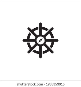 modern marina ship logo design