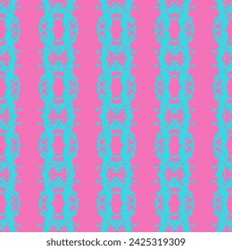  Modern marine blue fabric design textile swatch ladies dress all over print. Seamless geometric pattern. Abstract background.