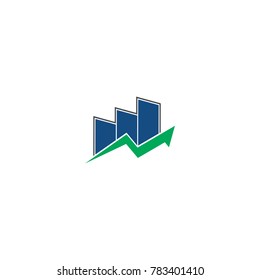 modern marketing logo concept