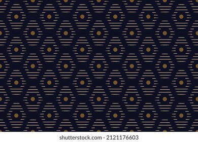 Modern masculine common geometric motif line shapes pattern abstract continuous background. Small linear element modern lux fabric design textile swatch ladies dress, man shirt all over print block.