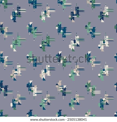 Modern masculine common geometric motif pattern abstract continuous background. Small linear element modern lux fabric design textile swatch.