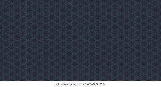 Modern masculine pattern abstract flowers repeat motif halftone textured surface. Simple hexagon geo print block for male polo t shirt, patchwork fabric, wrapping cloth, silk scarf, bandana, swimwear.