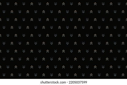 Modern masculine pattern abstract geometric ornament repeat texture surface. Simple double arrow for male polo t-shirt, patchwork fabric, wrapping cloth, silk scarf, bandana, swimwear.