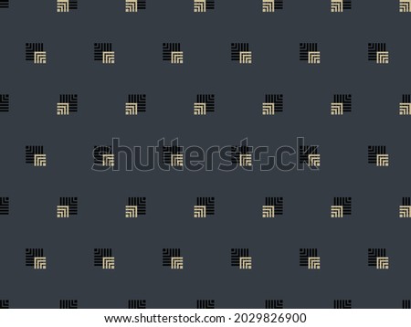 Modern masculine pattern abstract geometric ornament repeat texture surface. Simple geo leaves wax print block for male polo t shirt, patchwork fabric, wrapping cloth, silk scarf, bandana, swimwear.