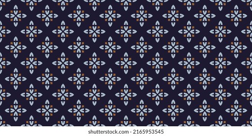 Modern masculine pattern abstract small square shapes common geometric motif seamless background. Geometrical grunge texture fabric design textile swatch ladies dress, man shirt all over print block.