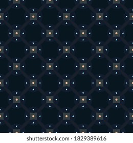 Modern masculine pattern small flowers design geo wax print. Simplicity concept all over tiny motif for menswear fabric, apparel textile, mens polo t shirt, fashion garment, wrapping cloth, swimwear.
