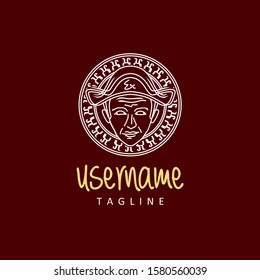 modern matador logo design template . matador head logo design inspiration
