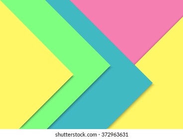 Modern material design background, abstract colorful background, vector illustration