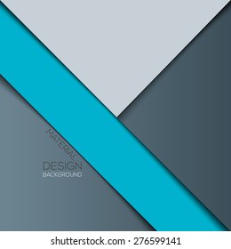 Modern material design background. Vector