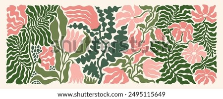 Modern Matisse inspired Floral Design