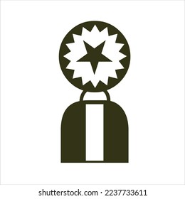 modern medal vector logo design, symbol icon