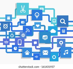 Modern media information abstract scheme