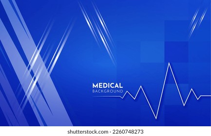 Modern medical design background vector. Trendy medical background template vector