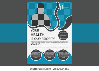 Modern Medical flyer , medical flyer , flyer design ,flyer