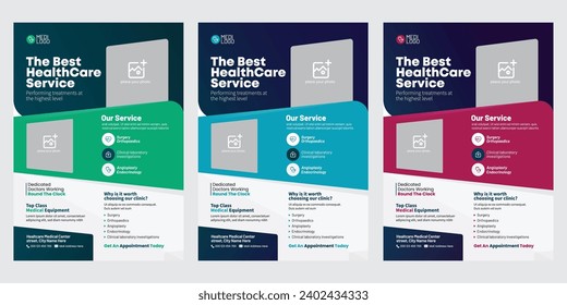 Modern Medical Flyer Template Design, Medical Flyer Design, Care, Medical Flyer Template Design, Medical Flyer template