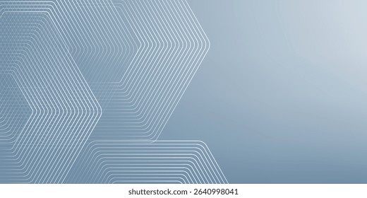 Modern medical or health care scientific abstract background with hexagons. Geometric stripe line art design for poster, brochure, cover, banner, header, website, presentation template