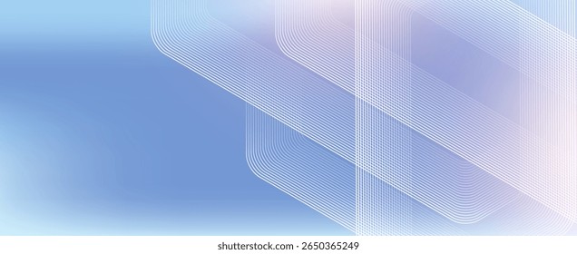 Moderna medicina ou saúde fundo científico abstrato com hexágonos. Projeto de arte de linha de faixa geométrica para poster, brochura, capa, banner, cabeçalho, site, modelo de apresentação